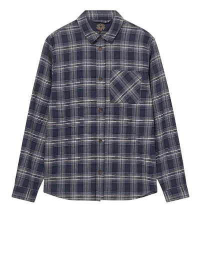 Mos Mosh - MMGDavid Bruse Overshirt - Salute Navy